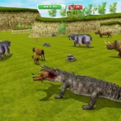Crocodile Games Beach Attack: GBT Hunting Games 3D