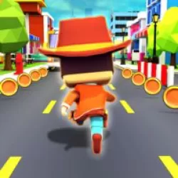Subway Kiddy Run- Escape From School 3D Race