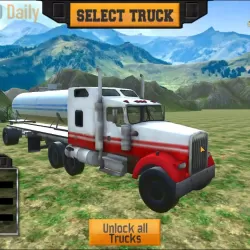 Oil Tanker Truck Simulator: Hill Driving