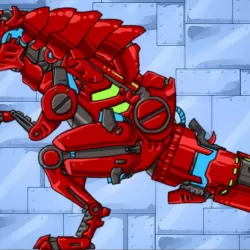 Dino Robot - Tyranno Red