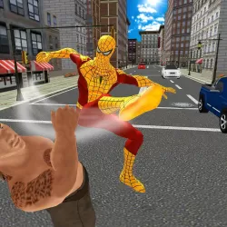 Superhero Game - Street Crime Fighting