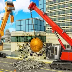Heavy Excavator - Demolish Construction Game