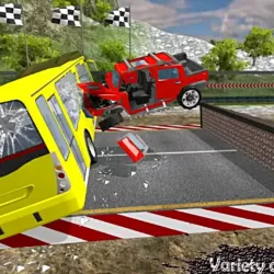 Car Crash Accident Simulator: Beam Damage