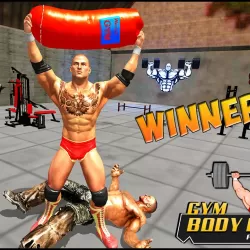 Gym BodyBuilders Fighting game : fight simulator