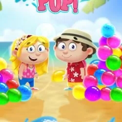Bubble Beach Pop - Bubble Shooter Games