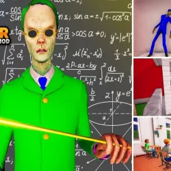 Baldi's Math Crazy Teacher:Basic Classic Party Mod