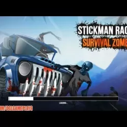Stickman Racer: Survival Zombie