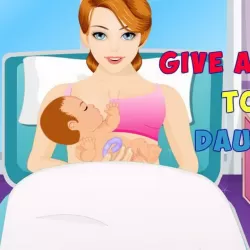 Give birth baby game