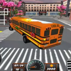 High School Bus Driving 3D