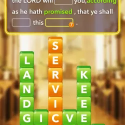 Bible Word Heaps - Connect the Stack Word Game