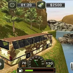 Army Bus Driving 2019 - Military Coach Transporter
