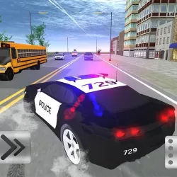 Real Police Car Simulator: Drifting and Driving 3D