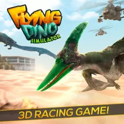 Flying Dinosour Simulator Game 3d