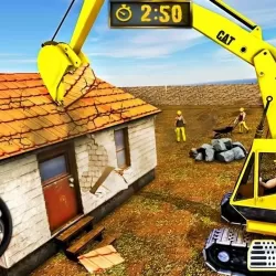 Wrecking Crane Simulator 2019: House Moving Game