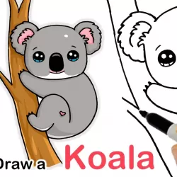 Baby drawing for kids - easy animal drawings