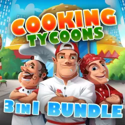 Cooking Tycoons: 3 in 1 Bundle